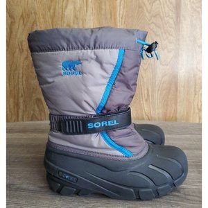 Sorel Kids Boots in Gray and Blue